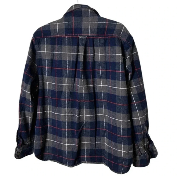 Jachs New York Flannel shirt ,men XXL, Blue ,large checkered, warm, button front - Picture 3 of 16